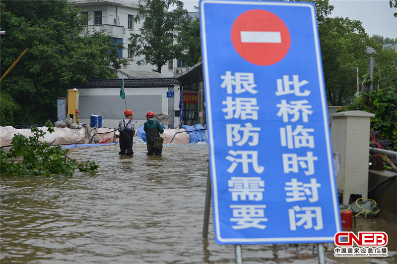 江苏南京筑牢防汛安全堤