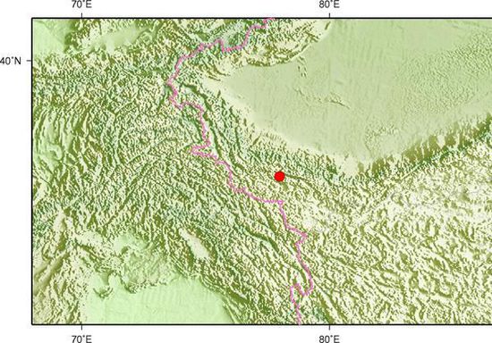 新疆和田地区皮山县发生3.2级地震